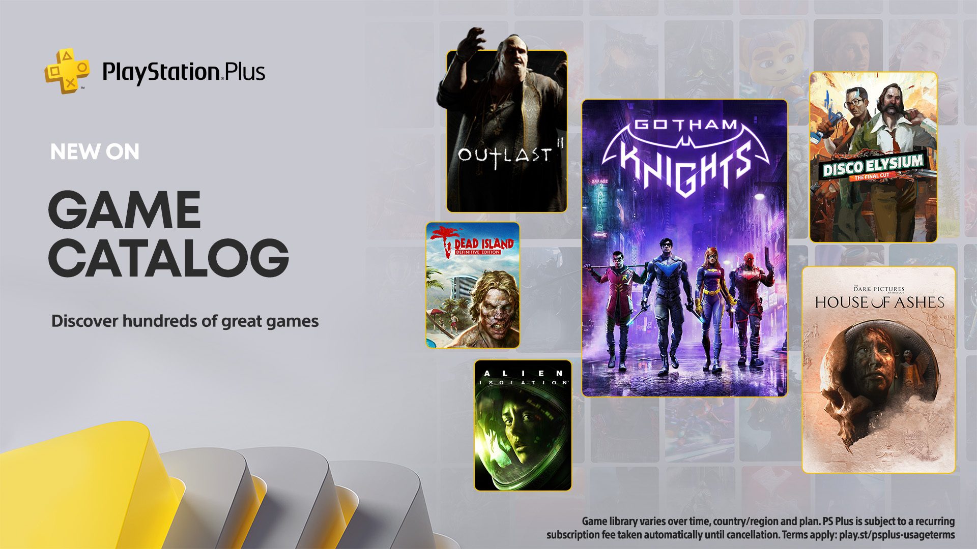 For Southeast Asia) PlayStation Plus Game Catalog for October: Gotham  Knights, Disco Elysium: The Final Cut, The Dark Pictures Anthology: House  of Ashes – PlayStation.Blog