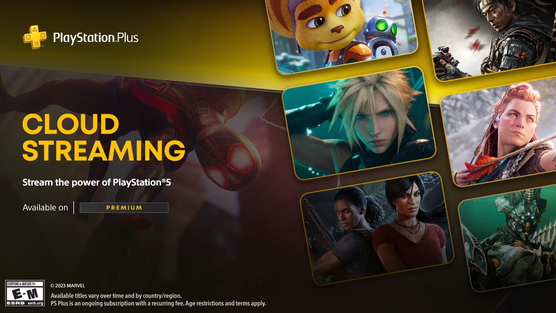 PlayStation Plus Premium - Introducing PS5 Cloud Streaming 