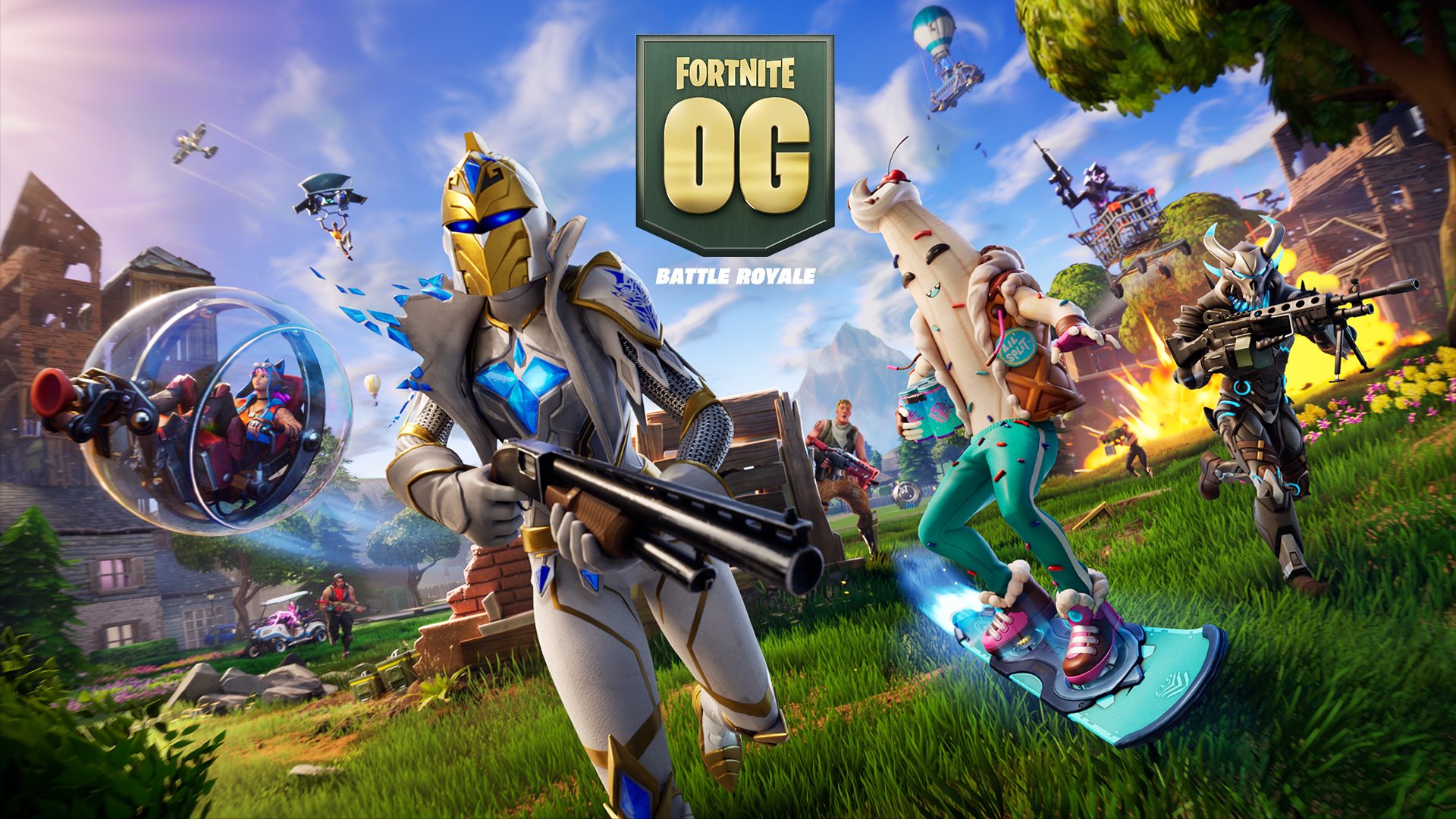 Fortnite honors its past in Chapter 4 Season OG – PlayStation.Blog
