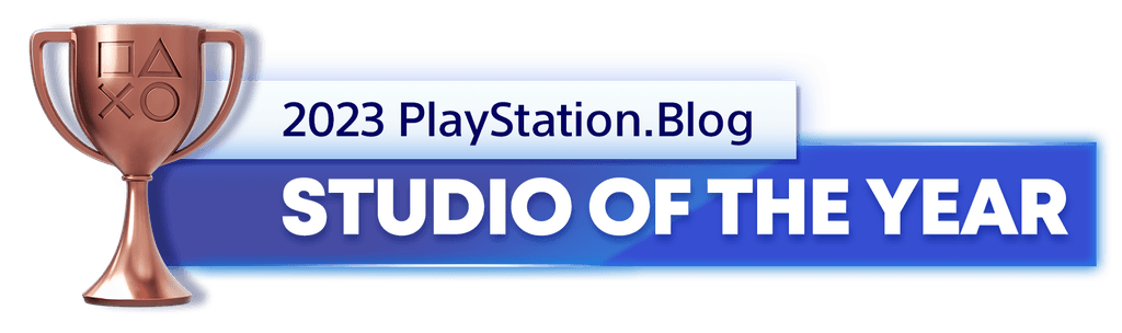 Bronze Trophy for the 2023 PlayStation Blog Studio of the Year Winner Bronze Trophy for the 2023 PlayStation Blog Studio of the Year Winner