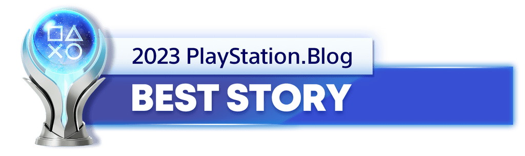 Platinum Trophy for the 2023 PlayStation Blog Best Story Winner