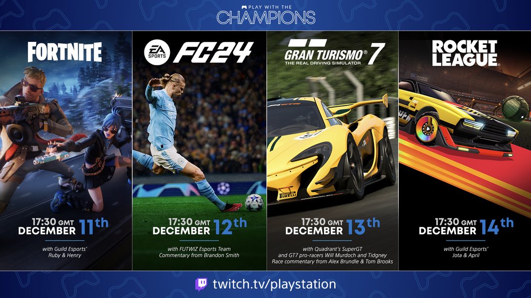 Play with the Champions finals stream this week – tune in Dec 11 to 14