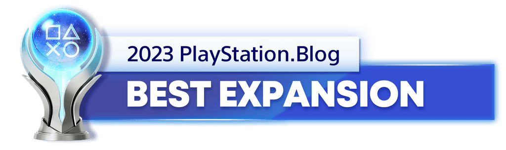 Platinum Trophy for the 2023 PlayStation Blog Best Expansion Winner Platinum Trophy for the 2023 PlayStation Blog Best Expansion Winner