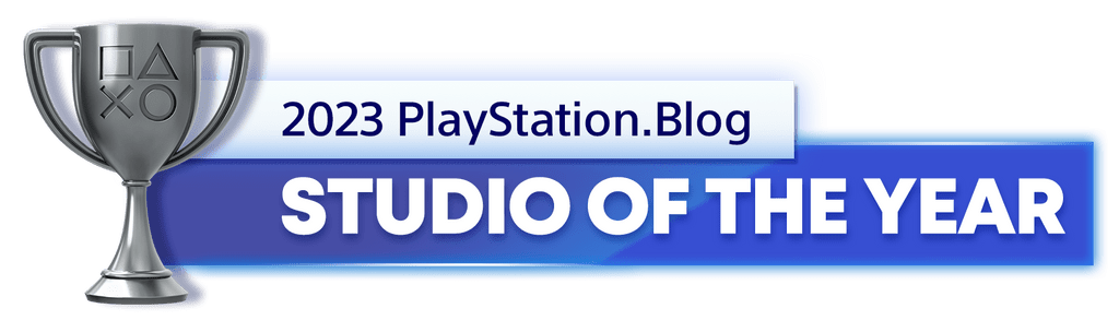 Silver Trophy for the 2023 PlayStation Blog Studio of the Year Winner