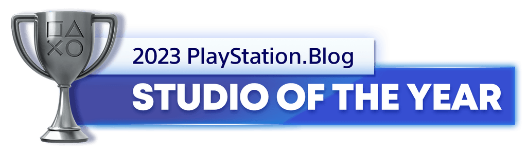 Silver Trophy for the 2023 PlayStation Blog Studio of the Year Winner Silver Trophy for the 2023 PlayStation Blog Studio of the Year Winner