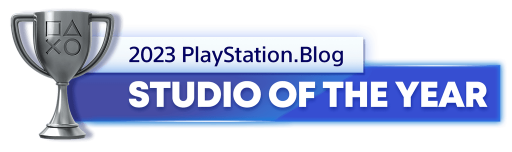 Silver Trophy for the 2023 PlayStation Blog Studio of the Year Winner