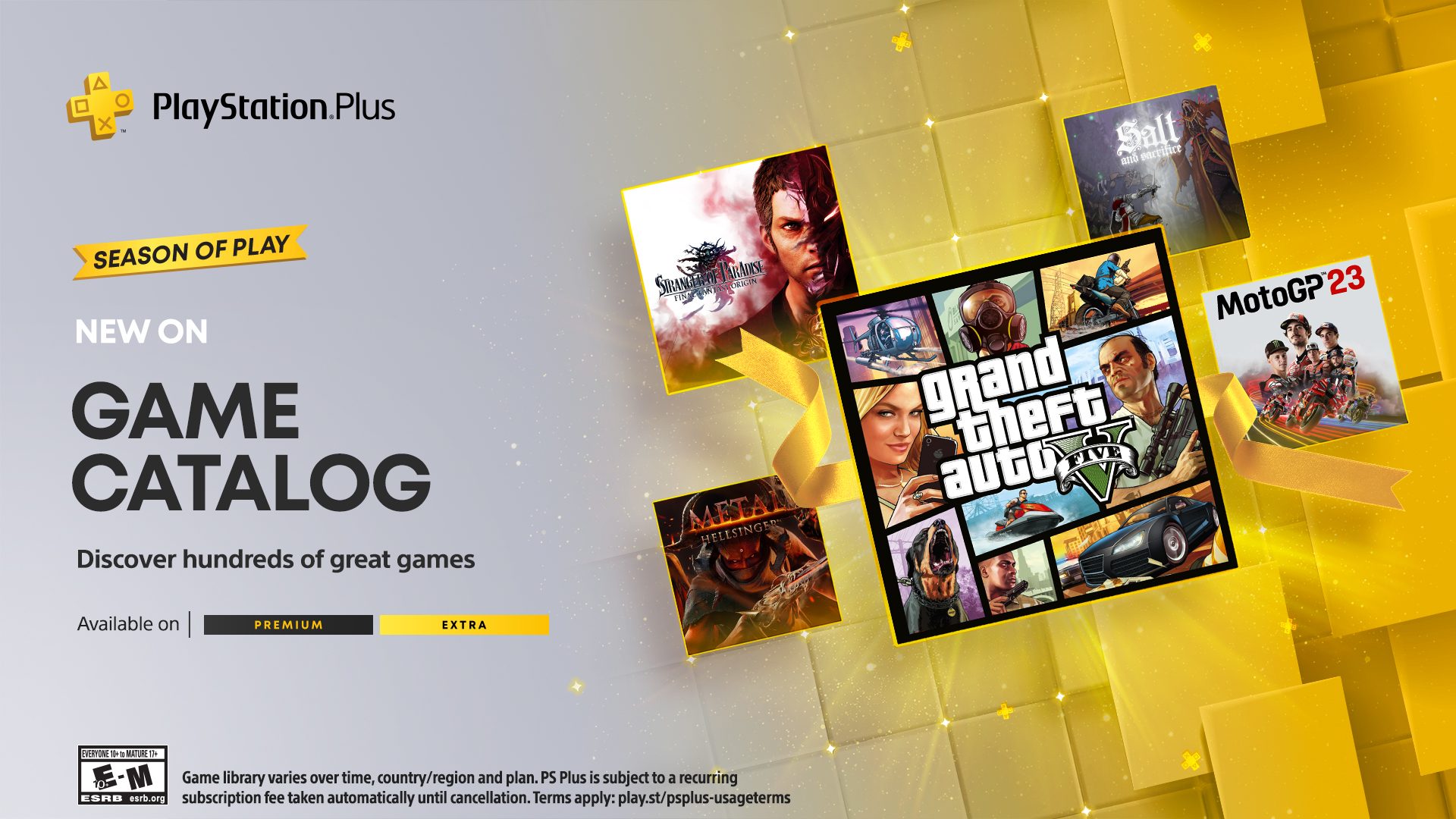 PlayStation Plus Game Catalog for December Grand Theft Auto V