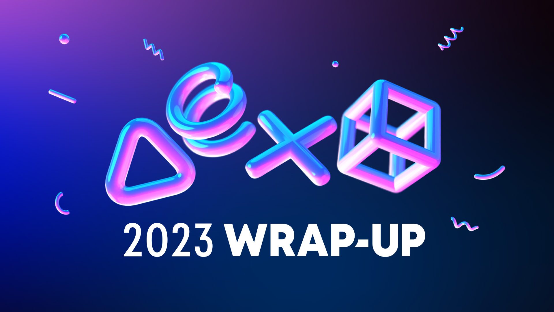 PlayStation 2023 Wrap-Up launches today, with a personalized look