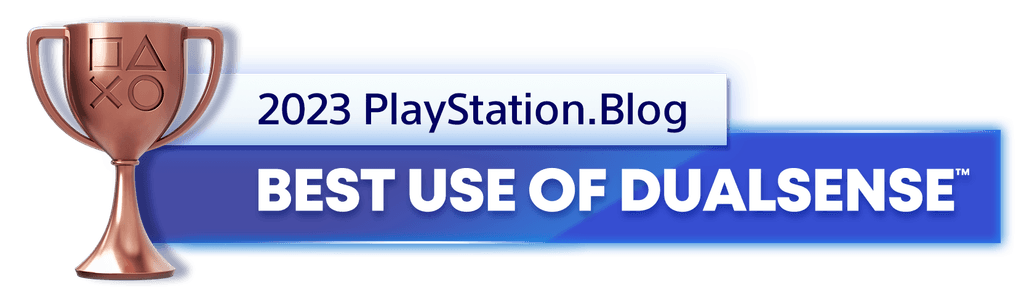 Bronze Trophy for the 2023 PlayStation Blog Best Use of DualSense Controller Winner