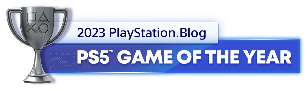 Silver Trophy for the 2023 PlayStation Blog PS5 Game of the Year Winner Silver Trophy for the 2023 PlayStation Blog PS5 Game of the Year Winner