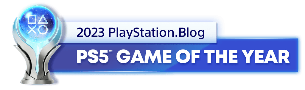 Platinum Trophy for the 2023 PlayStation Blog PS5 Game of the Year Winner Platinum Trophy for the 2023 PlayStation Blog PS5 Game of the Year Winner