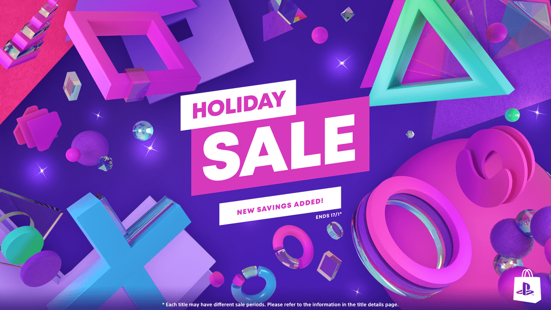 (For Southeast Asia) The Holiday Sale promotion refresh comes to PlayStation Store