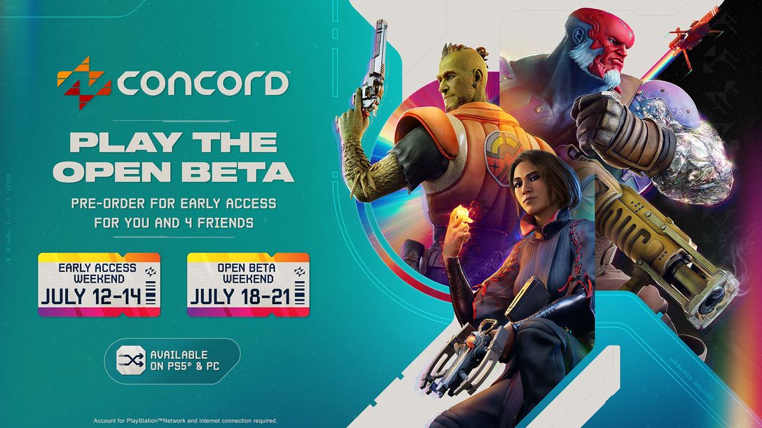 (For Southeast Asia) Concord Beta dates announced, Beta Early Access launching July 13