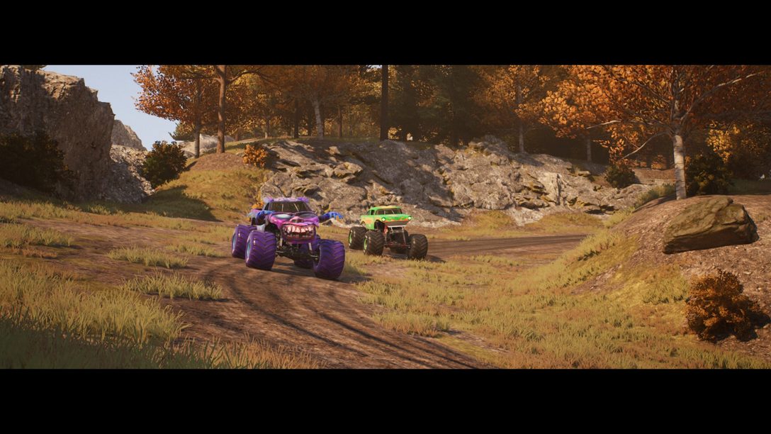 Choose your career path in Monster Jam Showdown