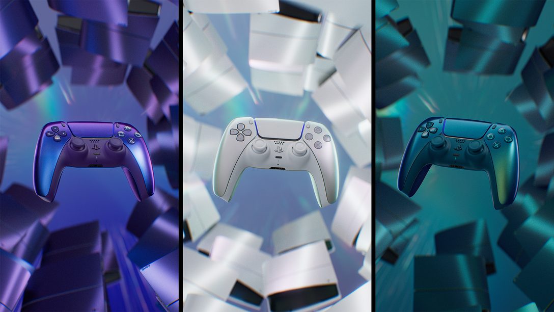 First look at the Chroma Collection, an all-new iridescent line of PS5 accessories available to pre-order this October