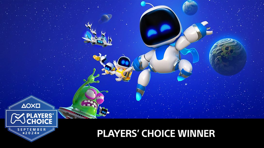 Players’ Choice – Astro Bot voted September 2024’s top new game