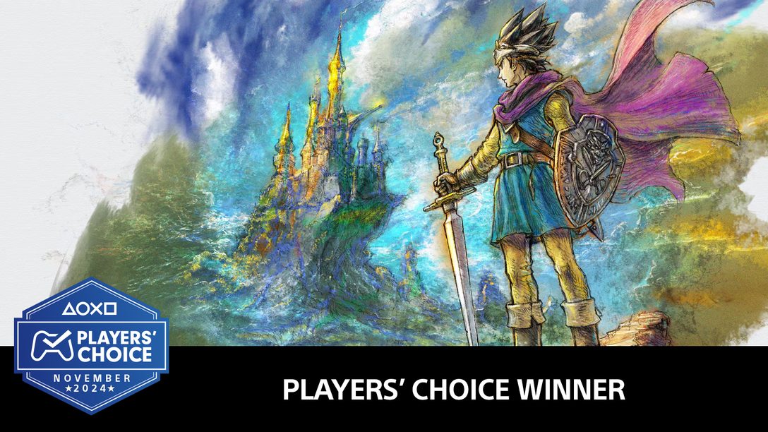 Players’ Choice – Dragon Quest III HD-2D Remake voted November 2024’s top new game