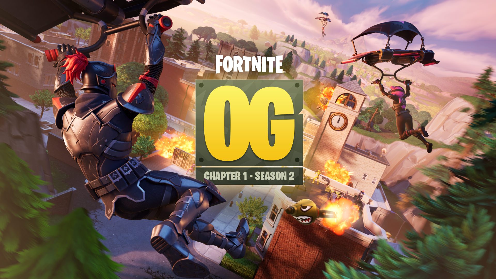 Fortnite OG Chapter 1 Season 2 goes full tilt into the past, live now