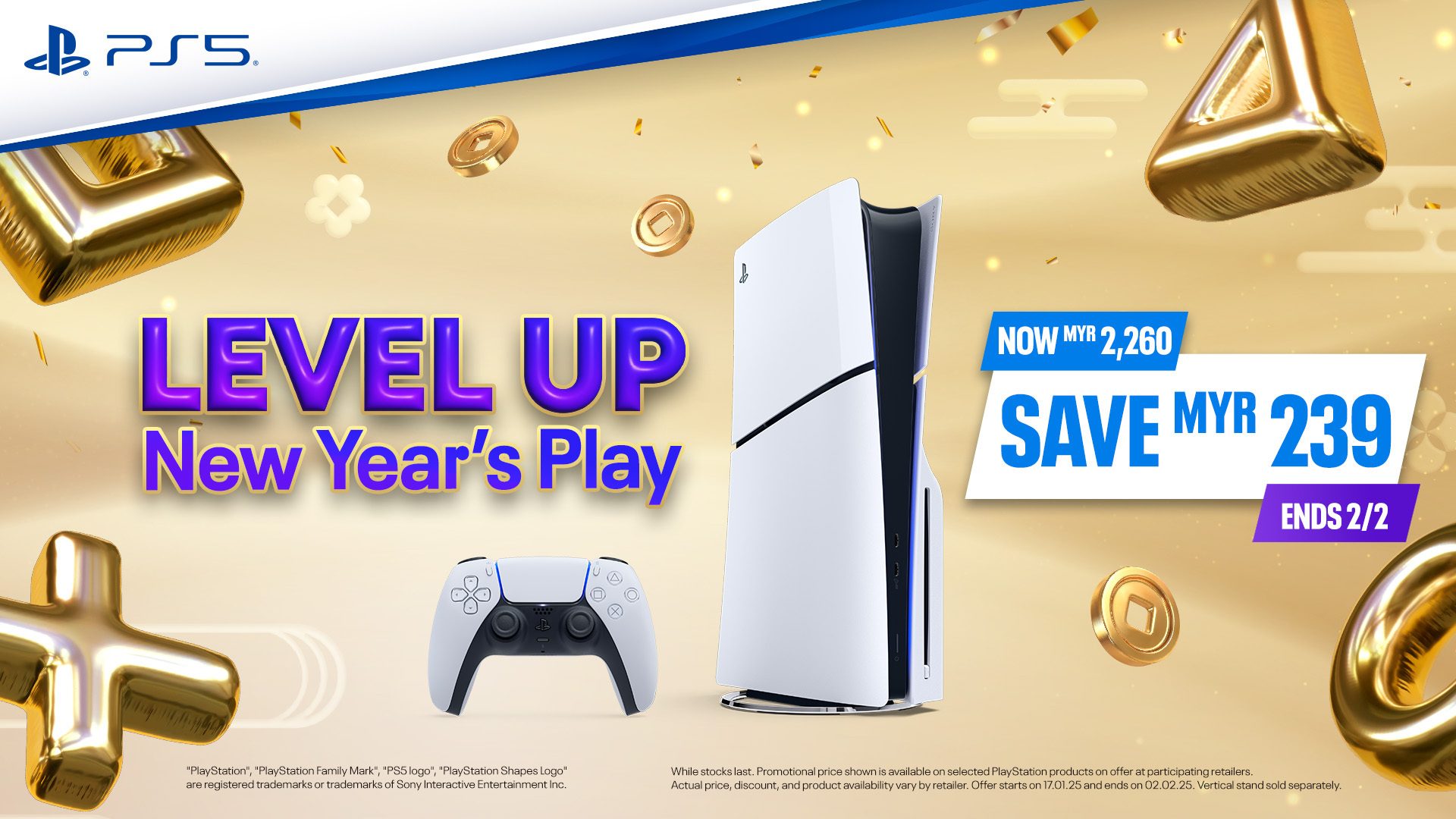 (For Malaysia) Level Up New Year’s Play! Purchase PlayStation 5 and stand a chance to win rewards! – PlayStation.Blog