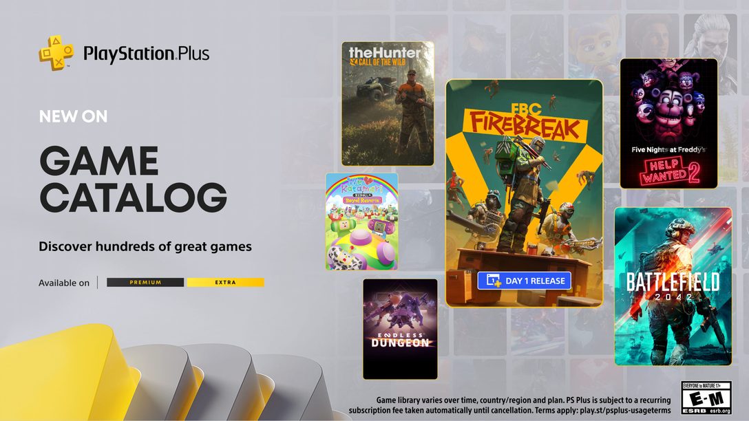 PlayStation Plus Game Catalog for June: FBC: Firebreak, Battlefield 2042, Five Nights at Freddy’s: Help Wanted 2 and more