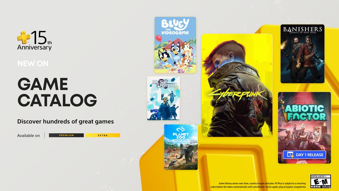 PlayStation Plus Game Catalog for July: Cyberpunk 2077, Abiotic Factor, Banishers: Ghosts of New Eden and more 