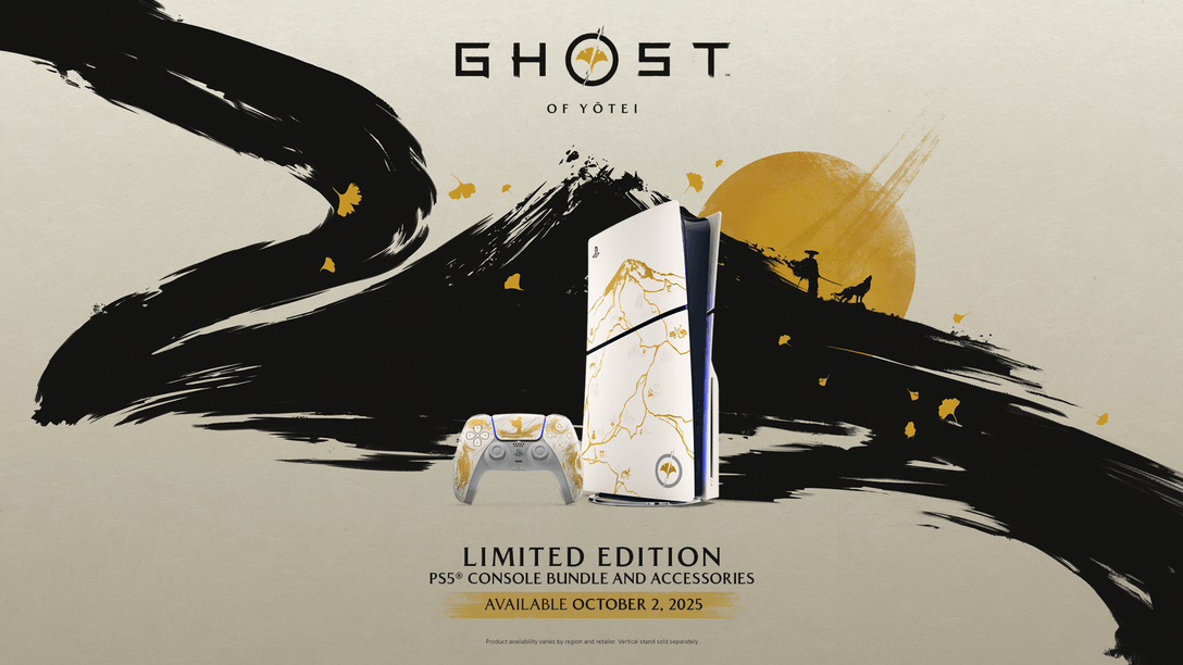 (For Southeast Asia) First look: PS5 Ghost of Yōtei Limited Edition console designs