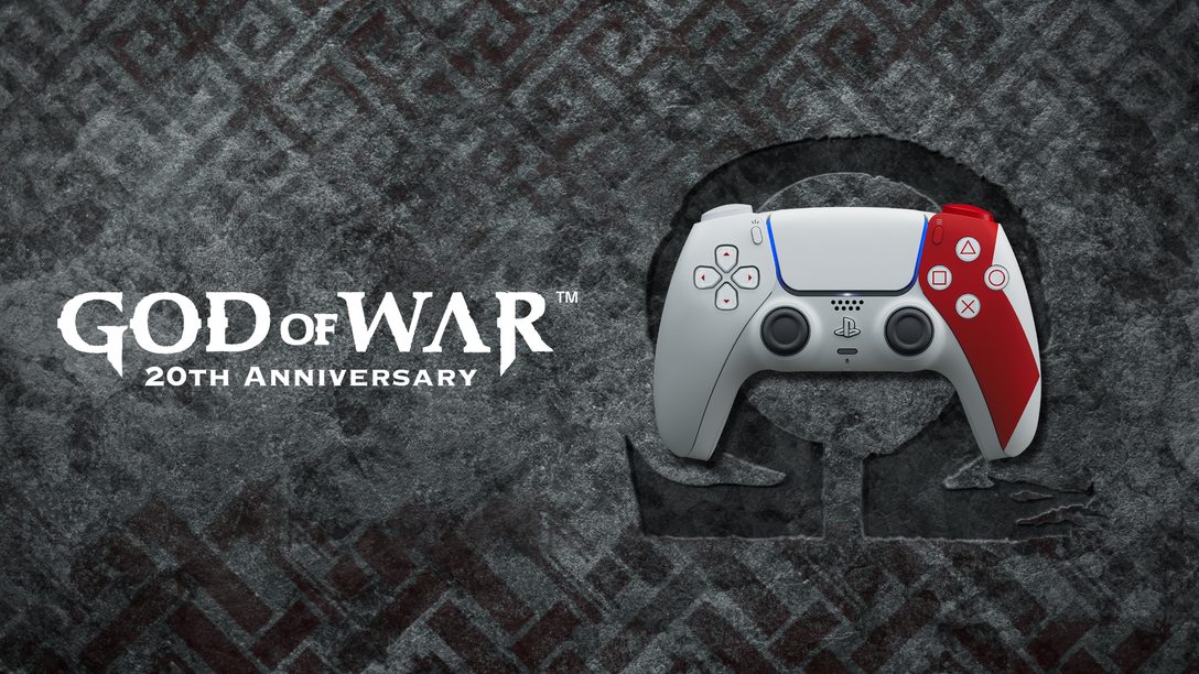 Celebrate Kratos’ legacy with the DualSense Wireless Controller – God of War 20th Anniversary Limited Edition