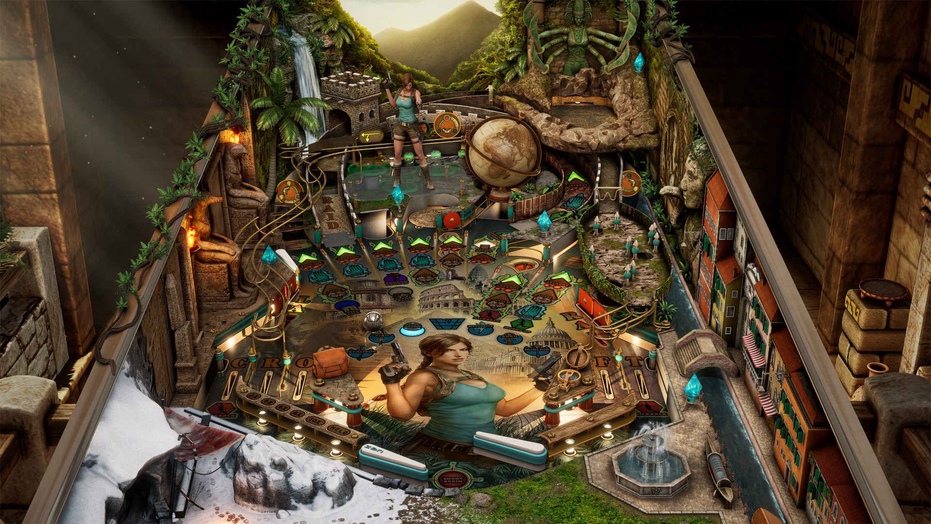 Tomb Raider x Pinball FX – Raid the arcades on June 19 – PlayStation.Blog
