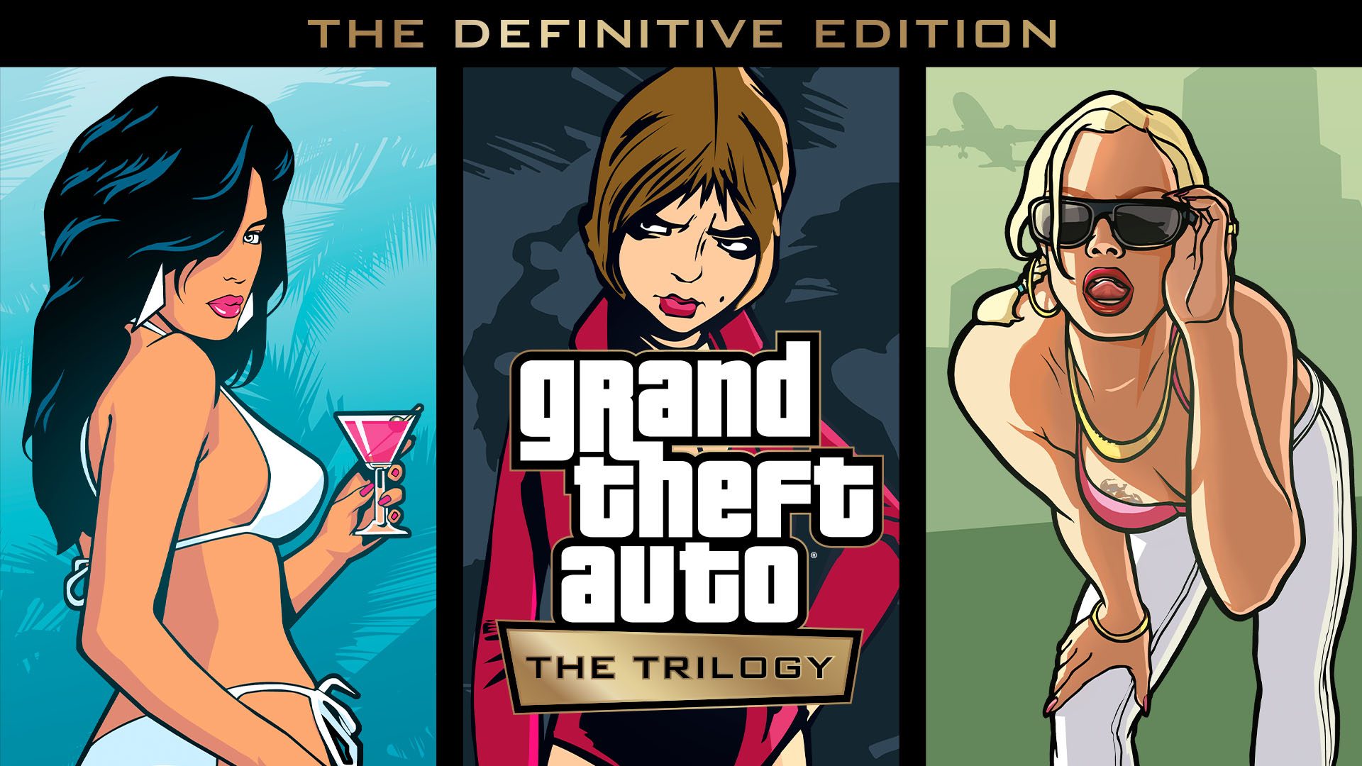 Listen to playlists featuring hit songs from Grand Theft Auto: The Trilogy  – The Definitive Edition – 