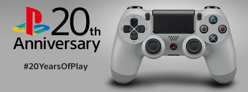 Une Dualshock 4 20ème anniversaire sortira en septembre