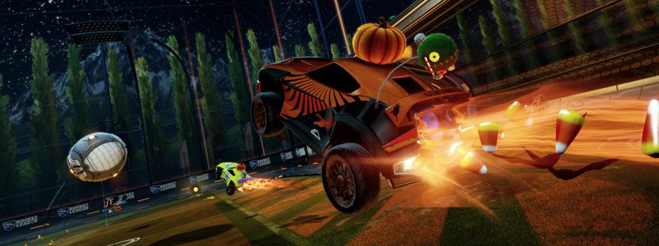 Rocket League reçoit son lot de contenu téléchargeable d’Halloween ce mois-ci
