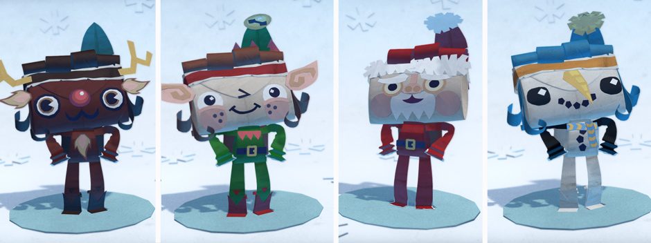Un nouveau DLC et un thème dynamique gratuit sont disponibles aujourd’hui pour Tearaway Unfolded