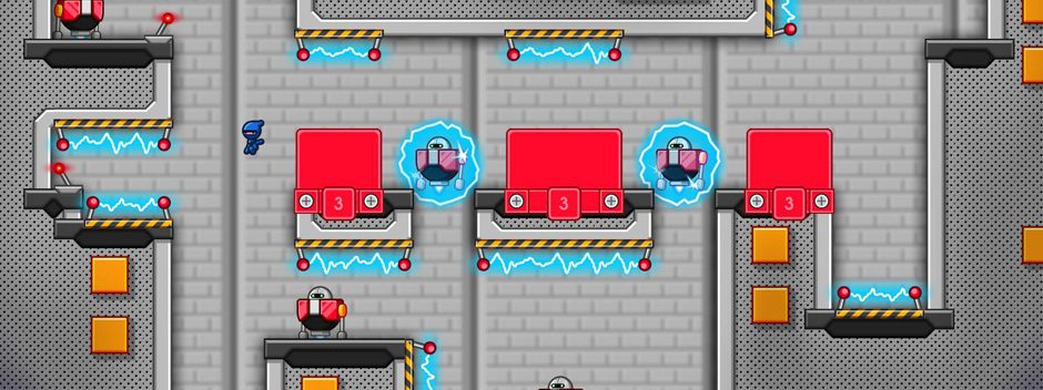 L’impitoyable jeu de plateforme qui fonce à 100 à l’heure, 10 Second Ninja X, est annoncé sur PS4 et PS Vita