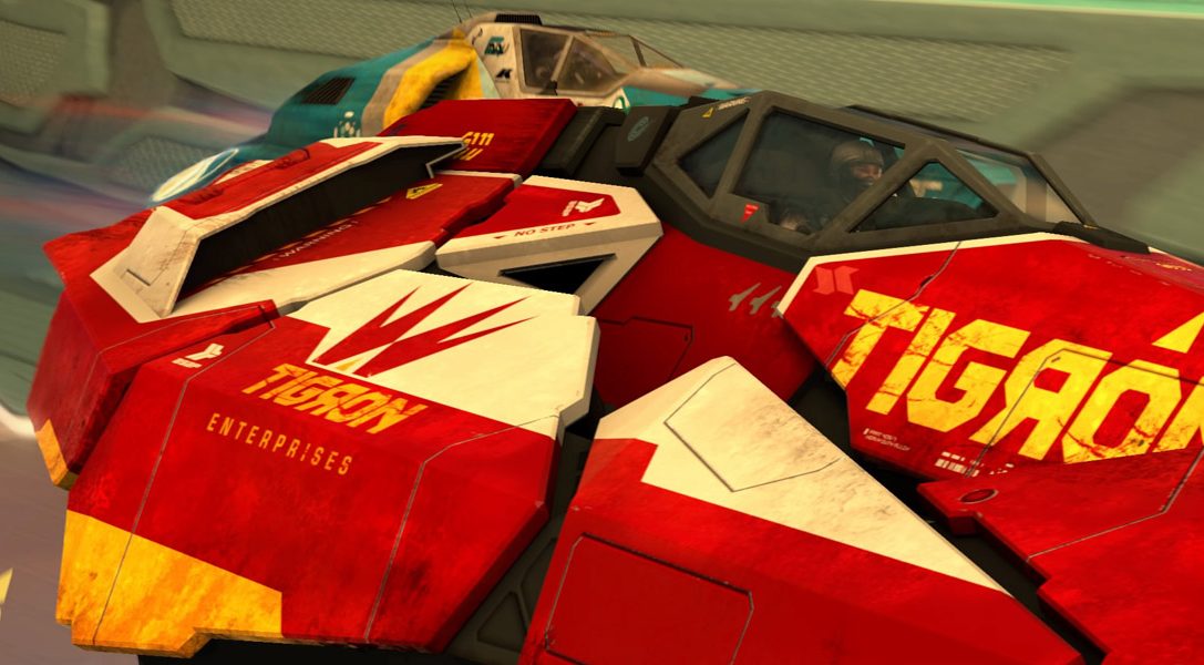 Découvrez le nouveau véhicule de WipEout Omega Collection : le Tigron K-VSR