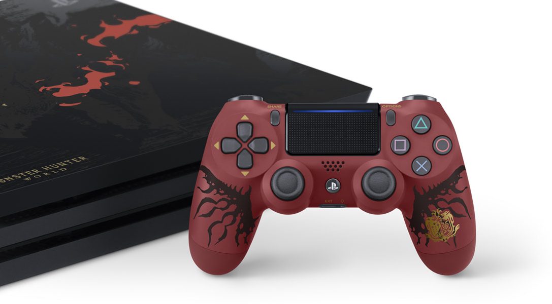 Présentation du pack PlayStation 4 Monster Hunter: World en édition limitée