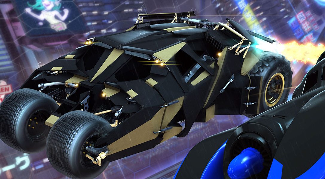 La Ligue des Justiciers rejoint Rocket League sur PS4 le 5 mars