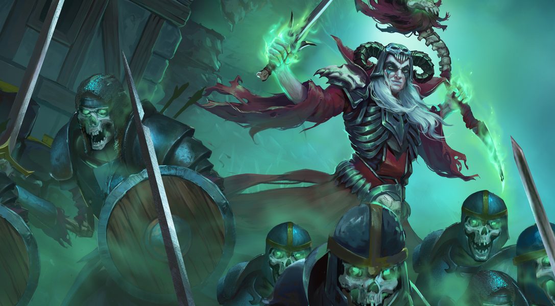 Réanimez les morts dans le jeu d’action-RPG Undead Horde, dans lequel vous incarnez un nécromant, disponible sur PS4