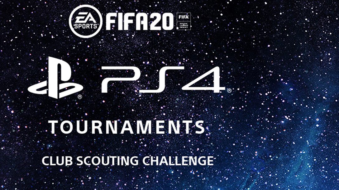 Annonce du Club Scouting Challenge des Tournois PS4 pour FIFA 20