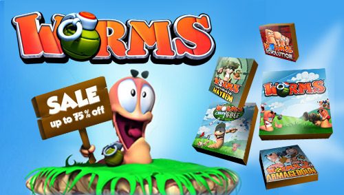 Settimana esplosiva con gli sconti per Worms su PlayStation Store
