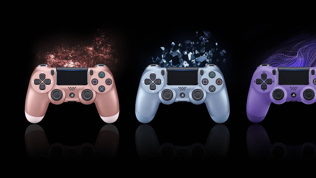 I nuovi Dualshock 4, in arrivo questo autunno.