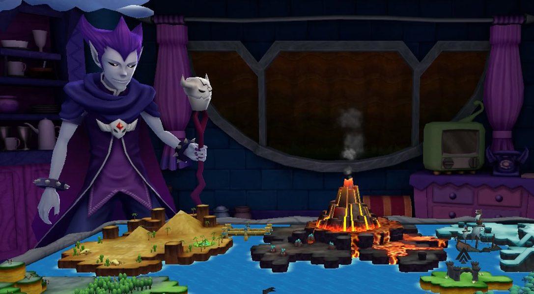Im PSVR-Echtzeit-Strategiespiel No Heroes Allowed! VR zieht ihr Monster groß und erobert die Welt – ab heute erhältlich