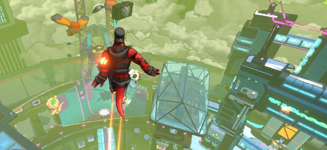 Rasantes Sci-Fi-Parkour-Spiel Hover erscheint nächsten Monat für PS4