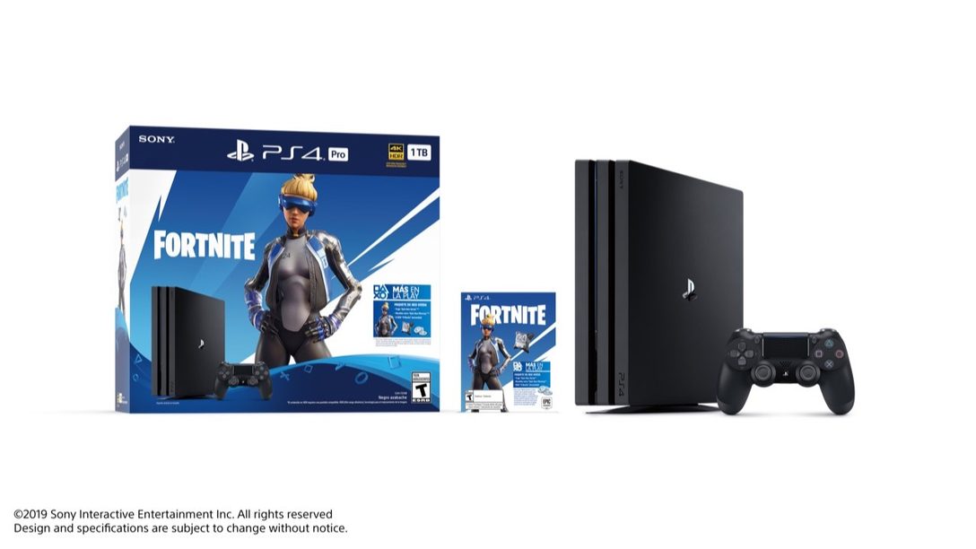 Reciban Contenido Exclusivo de Fortnite con el Fortnite Neo Versa PlayStation 4 Pro Bundle