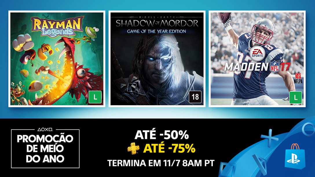 A Promoção de Meio do Ano Traz Vários Descontos Por Duas Semanas do Mês de Julho
