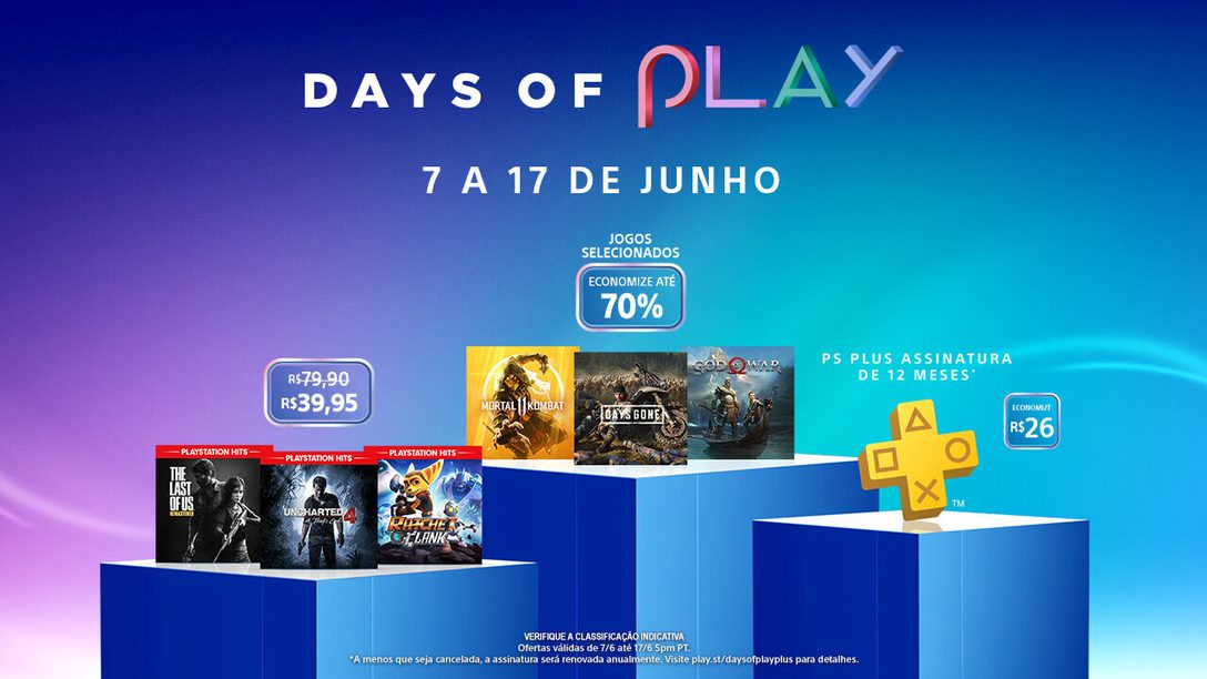 A Promoção Days of Play Chega à PlayStation Store