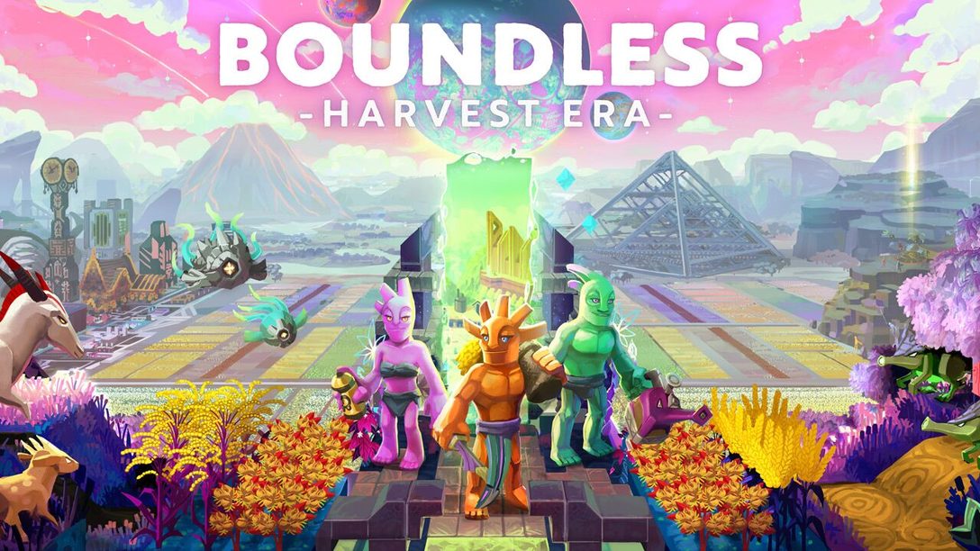 As Fazendas Chegam Hoje à Aventura de Construção de Mundos, Boundless