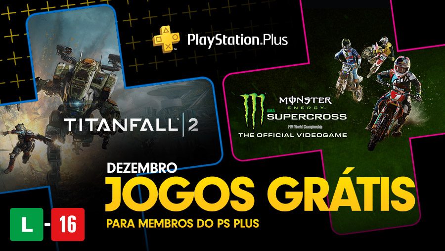 Jogos PS Plus de Dezembro: Titanfall 2 e Monster Energy Supercross – The Official Videogame