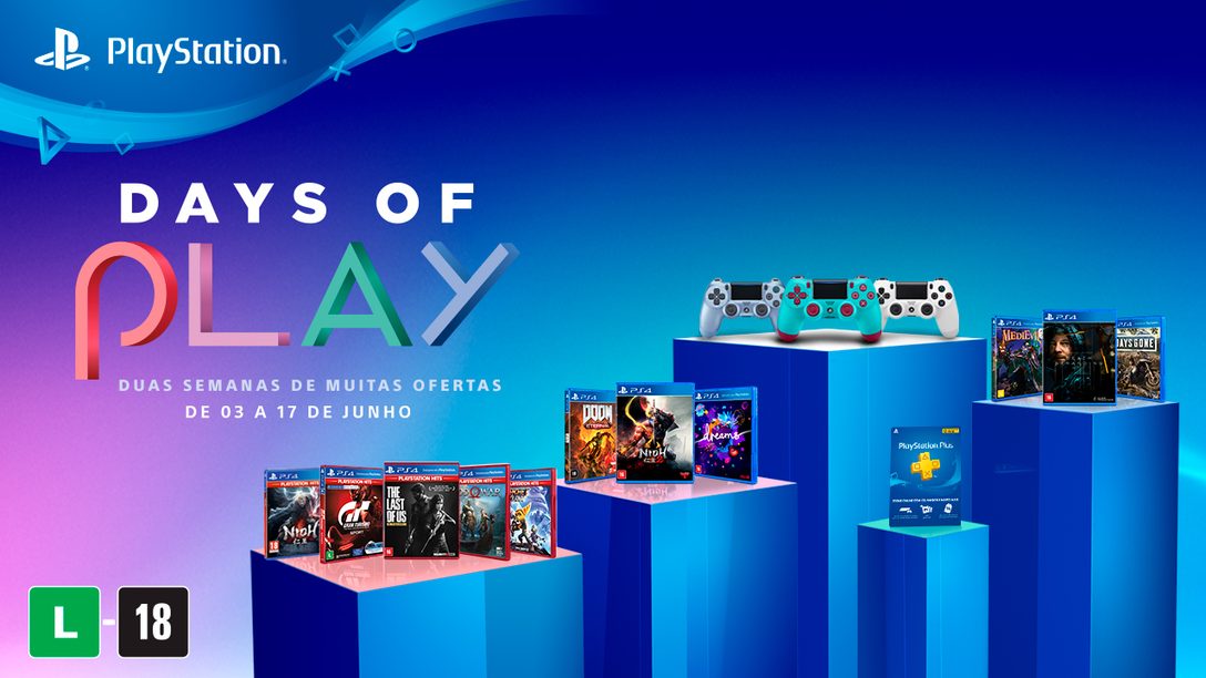 Days of Play 2020: Descontos Épicos em Jogos e Muito Mais