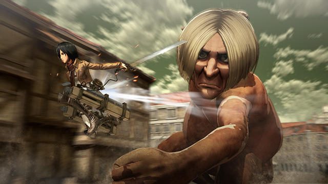 『進撃の巨人』ダウンロード版の予約受付開始! PS4®版はPS Store専用特典「エレン/ミカサ/リヴァイ アバターセット」が付属!