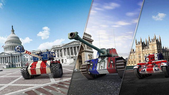 戦車運用100周年記念で『World of Tanks』に米・英・仏のヒーロー車輌が登場! 期間限定で販売中!